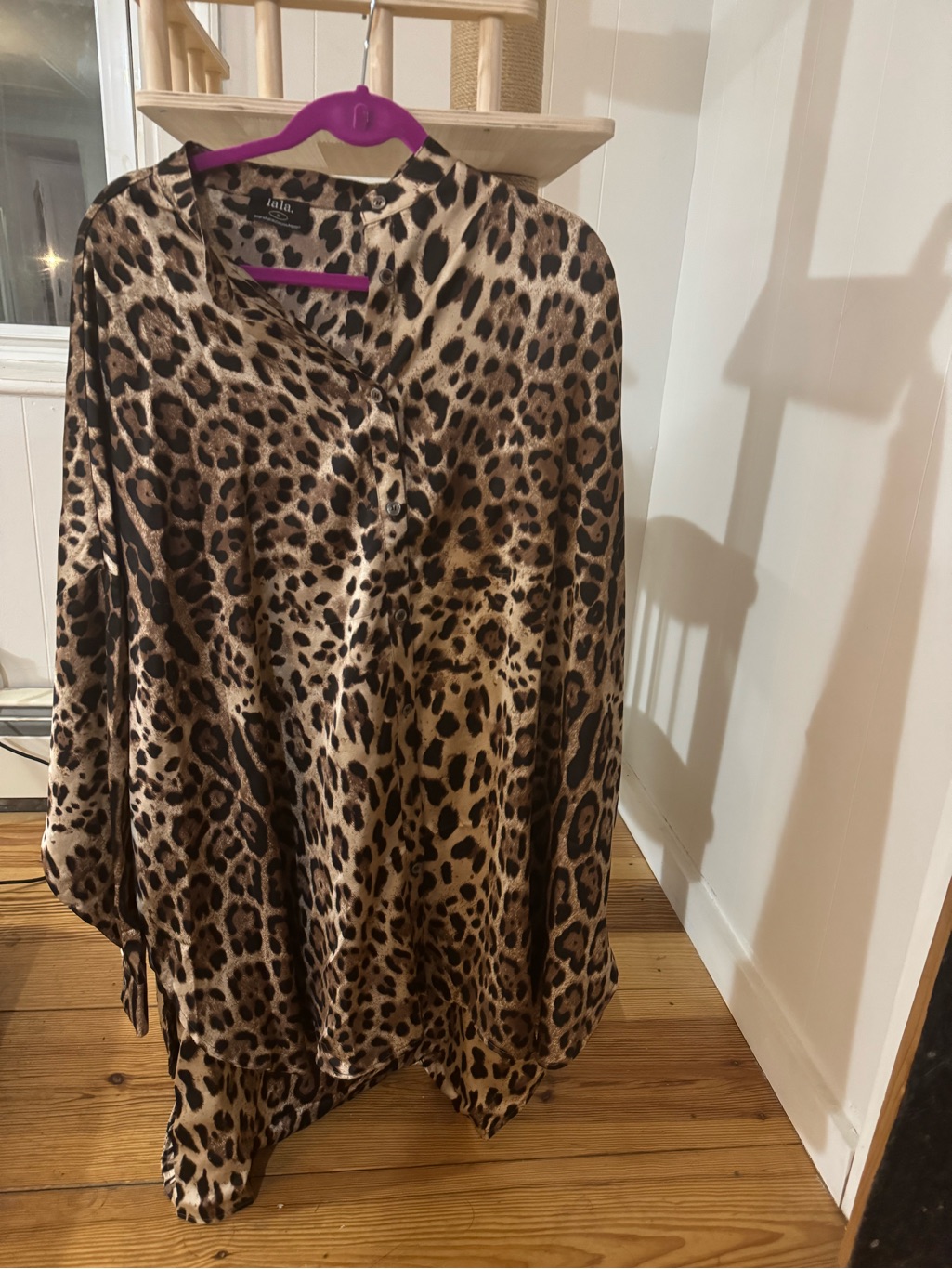 Dressed In Lala Satin Playsuit Animal Print Leopard Cheetah
